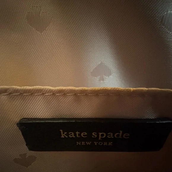 Kate Spade Jeanne Crossbody | Warm Vellum/Black | Structured Leather | LIKE NEW - Picture 11 of 13